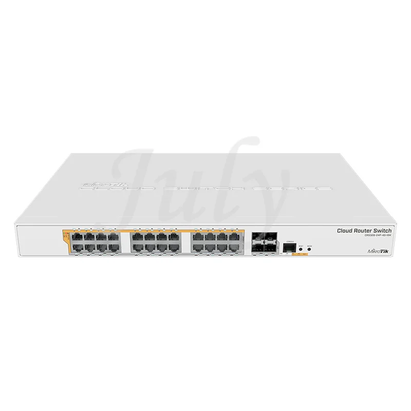 MikroTik CRS328-24P-4S + RM 24-портовый гигабитный коммутатор PoE мощностью 500 Вт, 4-портовый SFP +
MikroTik CRS328-24P-4S + RM 24-портовый гигабитный коммутатор PoE мощностью 500 Вт, 4-портовый SFP +