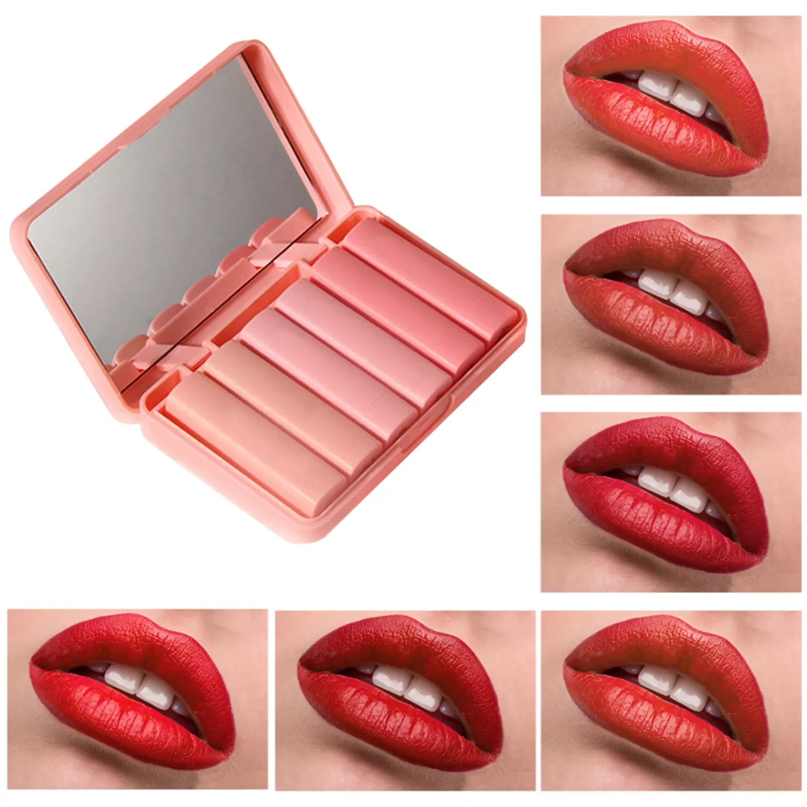 NEW2023 Pack Of 6 Lipsticks Nonstick Cup Waterproof Long Lasting Lip Gloss Velvet Lipstick Long Lasting Lip Gloss Set
NEW2023 Pack Of 6 Lipsticks Nonstick Cup Waterproof Long Lasting Lip Gloss Velvet Lipstick Long Lasting Lip Gloss Set