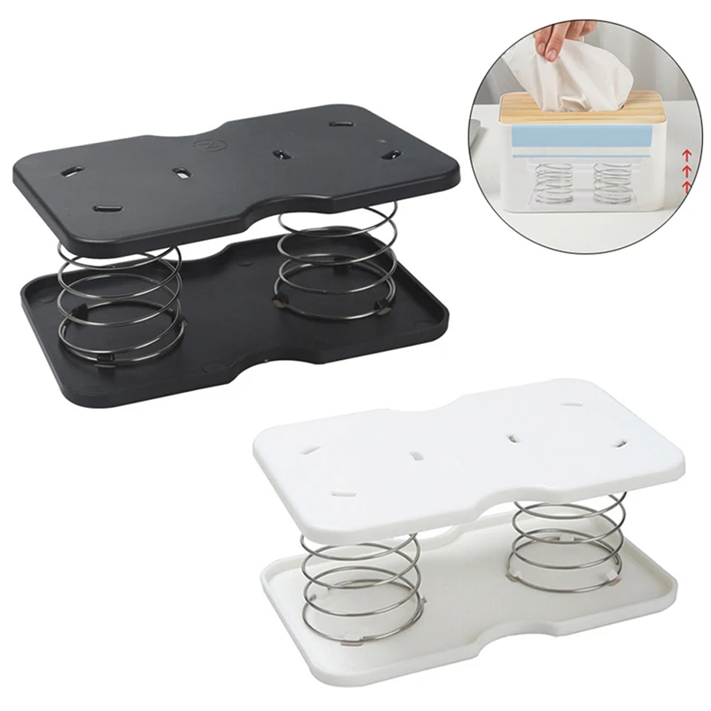 1pc New And High Quality Lift Tissue Box Spring Tray One Draw Spring Bottom Tray Organizer Box Spring Piece Lift Elastic Tray
1pc New And High Quality Lift Tissue Box Spring Tray One Draw Spring Bottom Tray Organizer Box Spring Piece Lift Elastic Tray