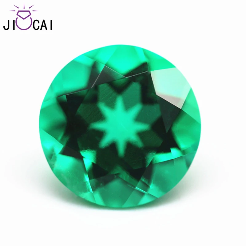 JICAI Colombian Round Shape Cultivated Emerald Gemstone Loose Stone Lab-grown Natural Gemstones for Jewelry Accessories Making
JICAI Colombian Round Shape Cultivated Emerald Gemstone Loose Stone Lab-grown Natural Gemstones for Jewelry Accessories Making