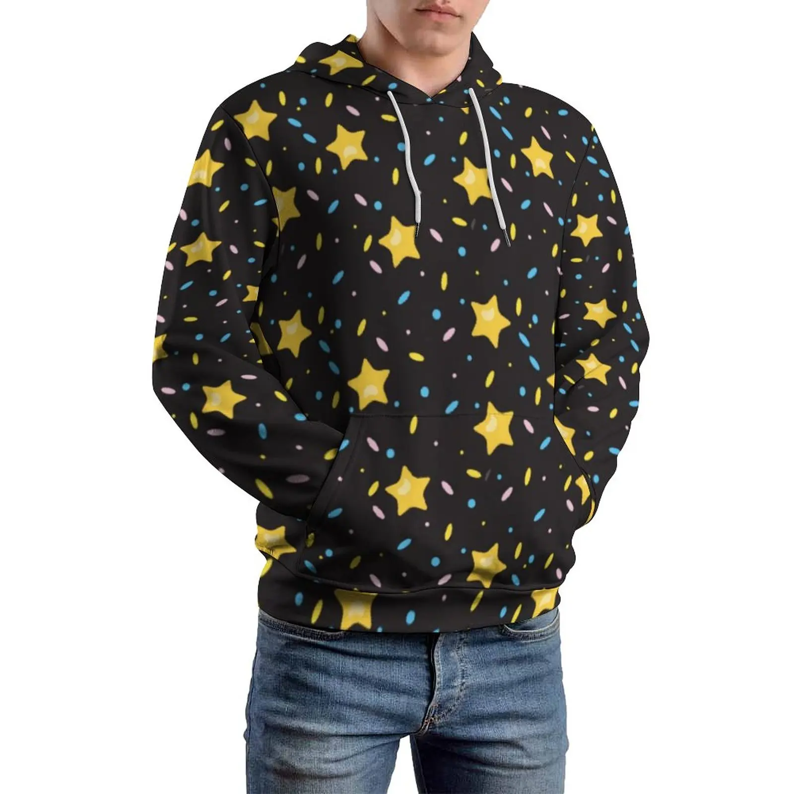 Gold Stars Print Casual Hoodies Men Cute Star Streetwear Pullover Hoodie Long-Sleeve Y2k Graphic Clothes Large Size 5XL 6XL
Gold Stars Print Casual Hoodies Men Cute Star Streetwear Pullover Hoodie Long-Sleeve Y2k Graphic Clothes Large Size 5XL 6XL