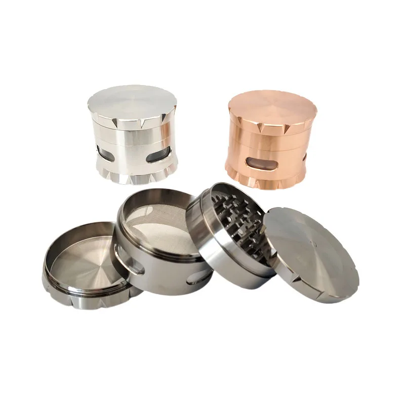Portable 65mm Four-layer Aluminum Alloy Smoke Grinder Tobacco Grinder Smoking Set
Portable 65mm Four-layer Aluminum Alloy Smoke Grinder Tobacco Grinder Smoking Set