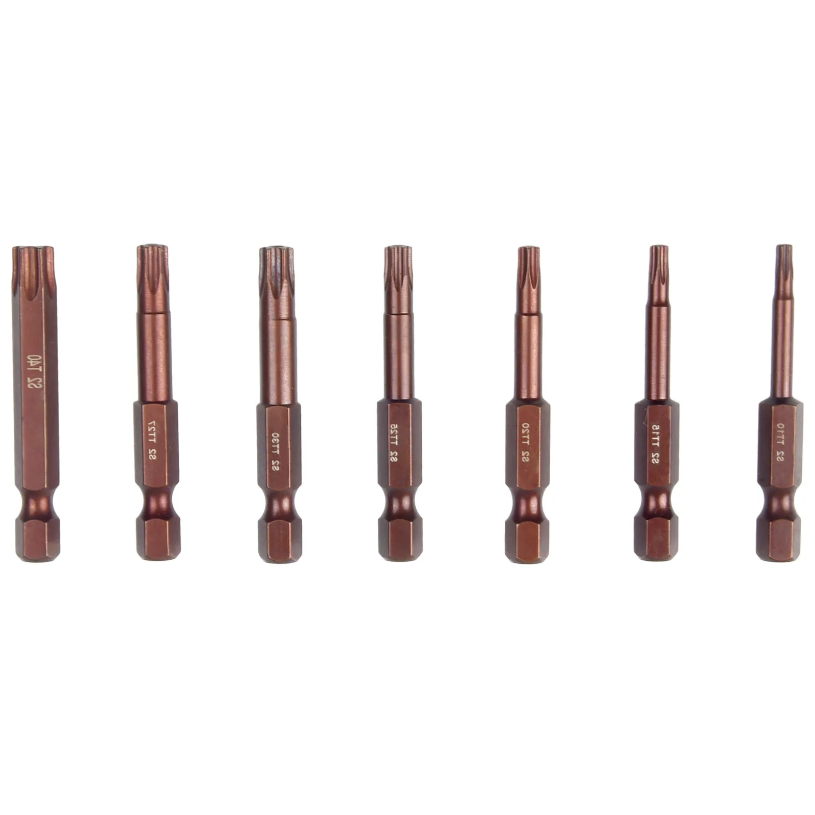 Screw Driver Bits Screwdriver Bits Set Without Hole 50mm T30 Torx Alloy Steel Hand Tool Hex Shank Magnetic T10
Screw Driver Bits Screwdriver Bits Set Without Hole 50mm T30 Torx Alloy Steel Hand Tool Hex Shank Magnetic T10