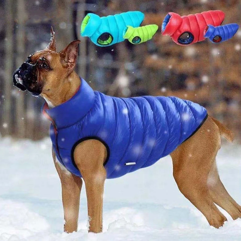 Winter Dog Clothes Reversible Waterproof Pet Vest Down Jacket Thick Warm Dog Coat Clothes For Small Medium Large Dogs Pet Outfit
Winter Dog Clothes Reversible Waterproof Pet Vest Down Jacket Thick Warm Dog Coat Clothes For Small Medium Large Dogs Pet Outfit