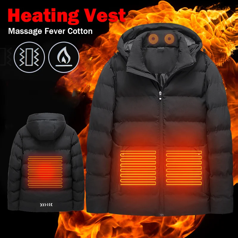 Winter Electric Heated Vests Neck Massage Jacket Men Women Outdoor Camping Hiking Warm Clothing USB Heating Tactical Vest
Winter Electric Heated Vests Neck Massage Jacket Men Women Outdoor Camping Hiking Warm Clothing USB Heating Tactical Vest