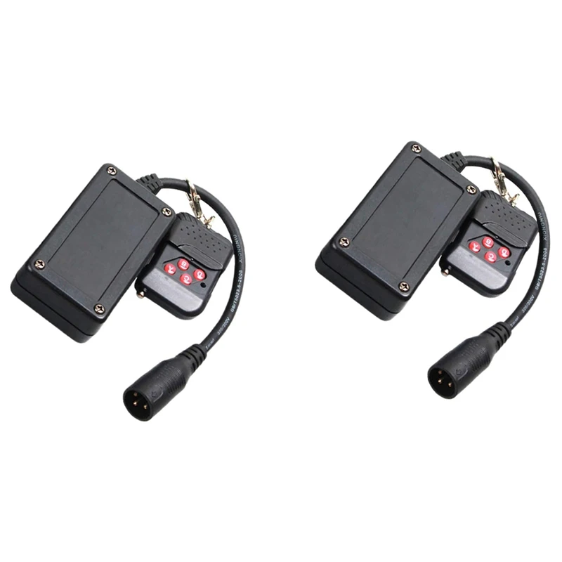 2X Portable 3 Pins XLR Wireless Remote Control Receiver For Smoke Fog Machine DJ Stage Controller Receptor Fogging 400W
2X Portable 3 Pins XLR Wireless Remote Control Receiver For Smoke Fog Machine DJ Stage Controller Receptor Fogging 400W