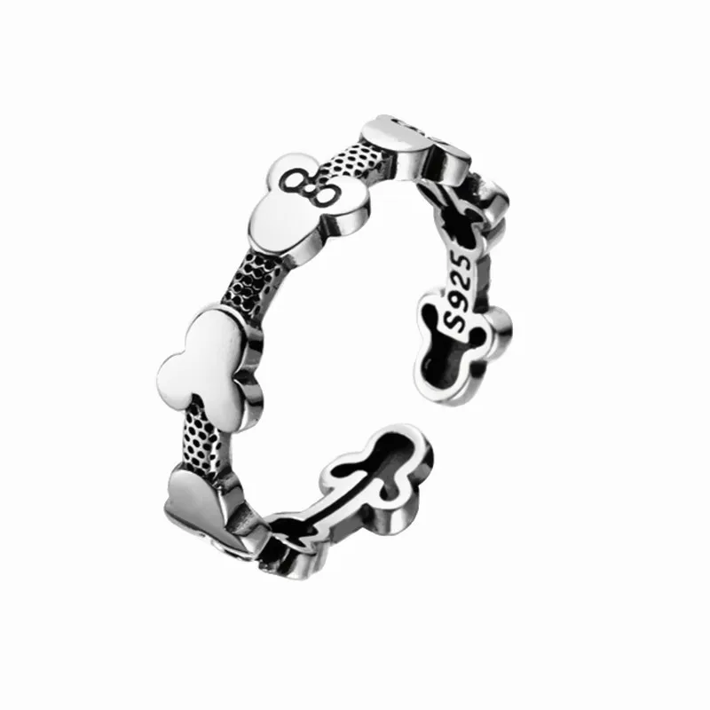 Cute Mouse Rings For Women 2022 New Punk Goth Anime Bear Vintage Charm Metal Adjustable Jewelry Wholesale Wedding Party As Gifts
Cute Mouse Rings For Women 2022 New Punk Goth Anime Bear Vintage Charm Metal Adjustable Jewelry Wholesale Wedding Party As Gifts