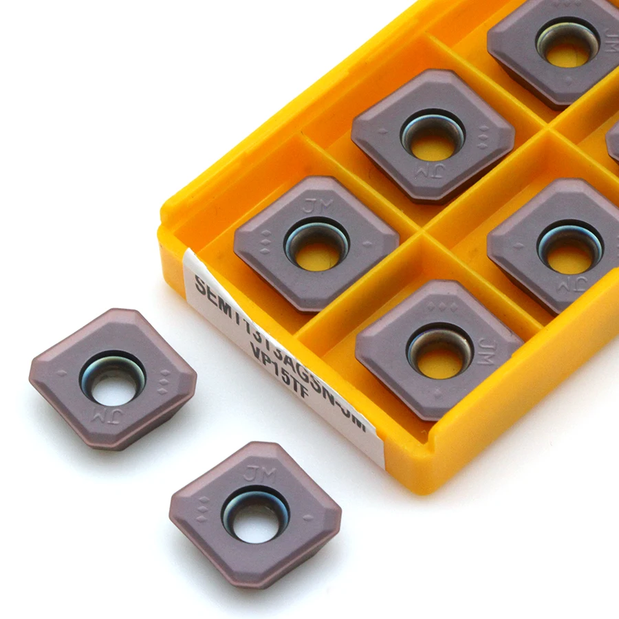 SEMT13T3AGSN-JM US735 UE6020 SEMT13T3AGSN-JM VP15TF Carbide Inserts CNC Metal Lathe Turning Tools Milling Cutter Cutting Blades
SEMT13T3AGSN-JM US735 UE6020 SEMT13T3AGSN-JM VP15TF Carbide Inserts CNC Metal Lathe Turning Tools Milling Cutter Cutting Blades