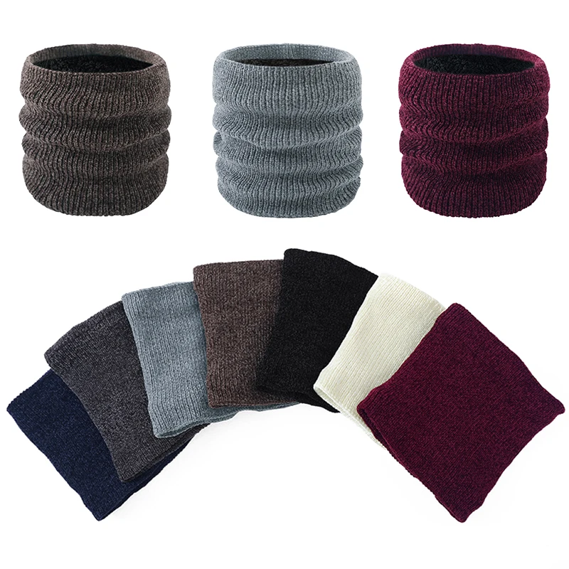 Winter Scarf Thicken Snood Shawls Woolen Yarn Striped Full Mask Muffler Unisex Knitted Neck Warmer Fleece Ring Scarf Bandana Man
Winter Scarf Thicken Snood Shawls Woolen Yarn Striped Full Mask Muffler Unisex Knitted Neck Warmer Fleece Ring Scarf Bandana Man
