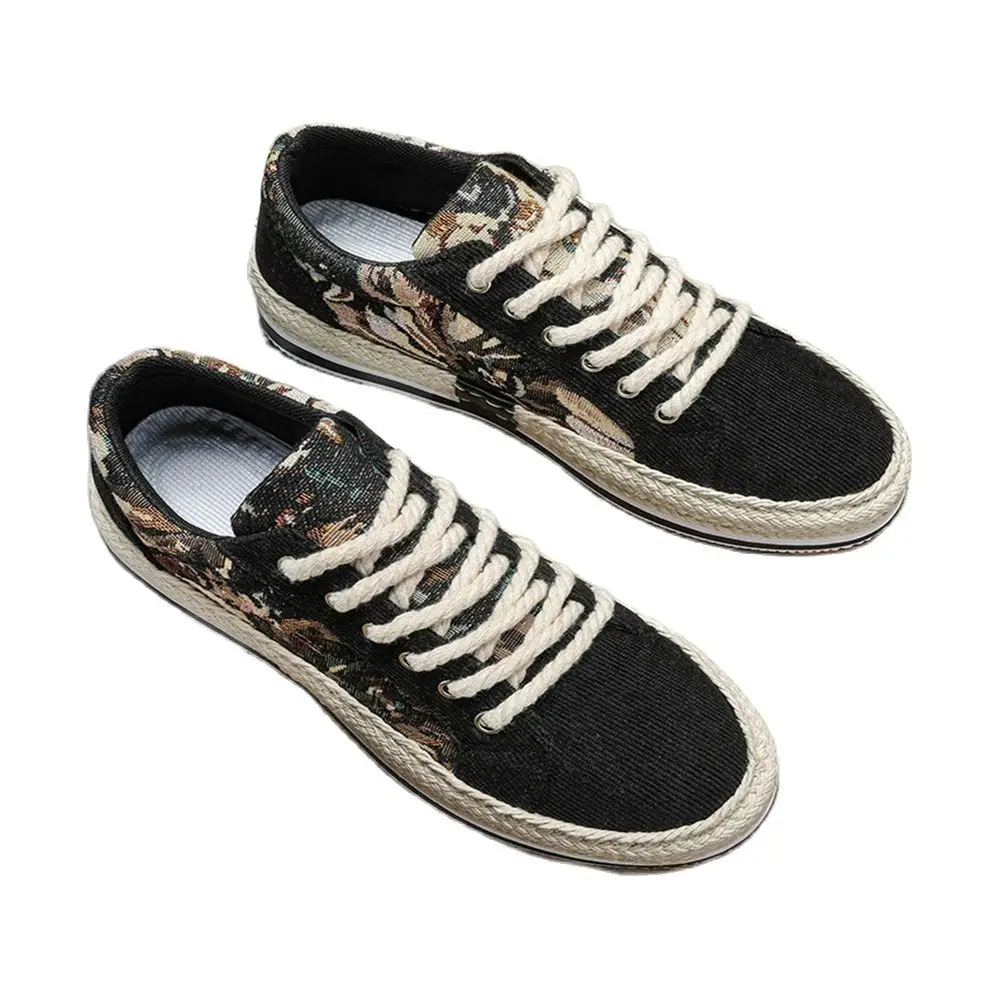 2023 Fashion Trainers Men Lace-Up Splicing Breathable Wear Resistance Running Shoes Outdoor Student Canvas Sneakers
2023 Fashion Trainers Men Lace-Up Splicing Breathable Wear Resistance Running Shoes Outdoor Student Canvas Sneakers