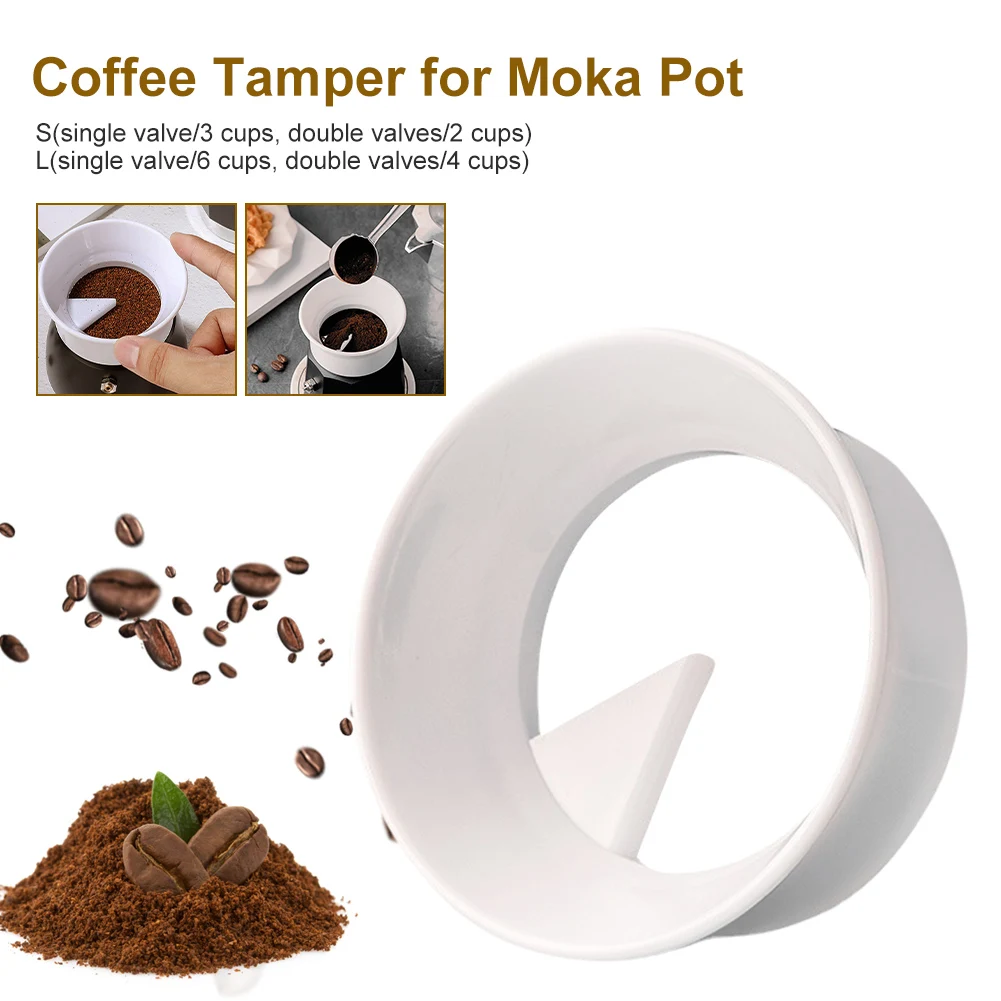 85MM 90MM Coffee Tamper for Moka Pot Rotary Powder Dosing Ring Coffee Distributor Leveler Espresso Tools
85MM 90MM Coffee Tamper for Moka Pot Rotary Powder Dosing Ring Coffee Distributor Leveler Espresso Tools
