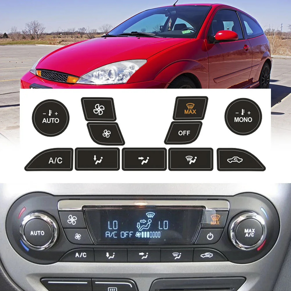 1pc Car Air Condition Control Switch Button Repair Stickers Replacement Vinyl For Ford Focus 1999-2005 Car Accessories
1pc Car Air Condition Control Switch Button Repair Stickers Replacement Vinyl For Ford Focus 1999-2005 Car Accessories