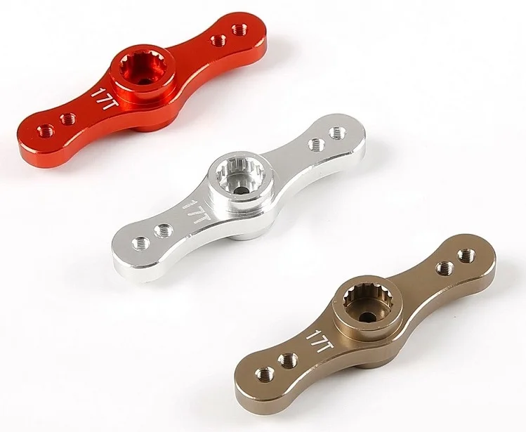 CNC Alloy Double Side with 15T/17T Servo Arm for 1/5 HPI Rovan Baja 5B 5T 5SC Symmetry Steering System
CNC Alloy Double Side with 15T/17T Servo Arm for 1/5 HPI Rovan Baja 5B 5T 5SC Symmetry Steering System