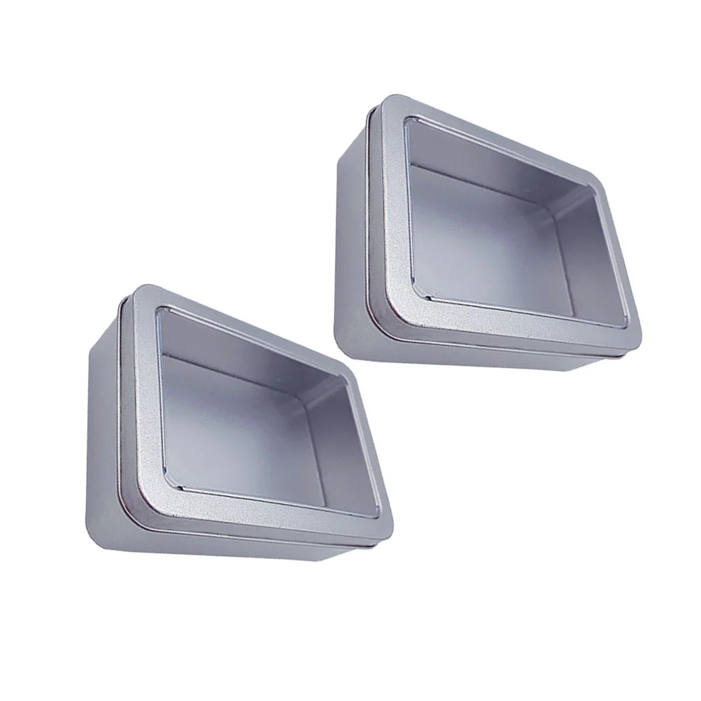 2pcs Practical Rectangular Mask Tinplate Box Portable Jewelry Letter Case Desktop Storage Boxes (Open Window Cover Box)
2pcs Practical Rectangular Mask Tinplate Box Portable Jewelry Letter Case Desktop Storage Boxes (Open Window Cover Box)