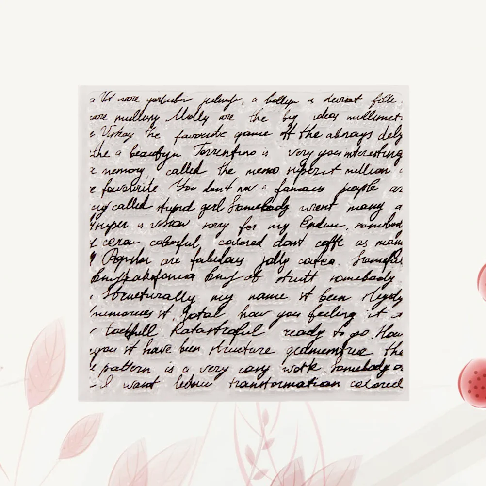 Clear Stamp Stamps Silicone Making Seal Diy Letter Transparent Scrapbooking Rubber Scrapbook Alphabet Album Stampers Letters
Clear Stamp Stamps Silicone Making Seal Diy Letter Transparent Scrapbooking Rubber Scrapbook Alphabet Album Stampers Letters