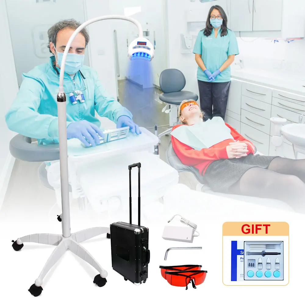 36W Teeth Whitening Light Lamp 12 Powerful LED Bulbs Dental Professional Lamps Tooth White Lamp Teeth Whitening Bleaching Unit
36W Teeth Whitening Light Lamp 12 Powerful LED Bulbs Dental Professional Lamps Tooth White Lamp Teeth Whitening Bleaching Unit