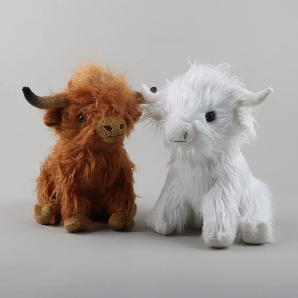 Simulation Scottish Highland Cows 25cm Kawaii Cow Plush Toys Long-haired Bull Soft Stuffed Old Scalper Doll for Kids Boys Girls
Simulation Scottish Highland Cows 25cm Kawaii Cow Plush Toys Long-haired Bull Soft Stuffed Old Scalper Doll for Kids Boys Girls