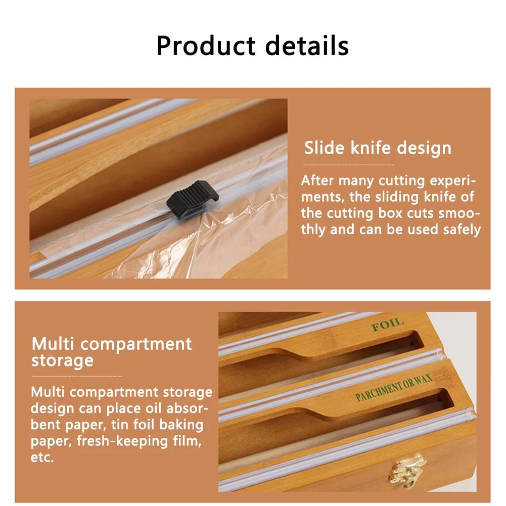 Wrap Organizer Cutting Box Cutting Box Aluminum Foil Foil And Plastic Kitchen Organization Plastic Wrap Dispenser
Wrap Organizer Cutting Box Cutting Box Aluminum Foil Foil And Plastic Kitchen Organization Plastic Wrap Dispenser