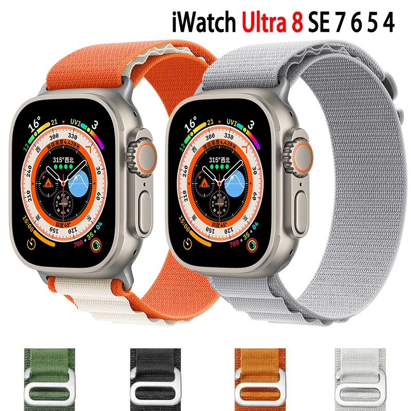 Ремешок Alpine для Apple watch band ultra, нейлоновый браслет для Apple watch series 8 7 6 5 3 se 45 мм 41 мм, 49 мм 44 мм 40 мм 42 мм 38 мм
Ремешок Alpine для Apple watch band ultra, нейлоновый браслет для Apple watch series 8 7 6 5 3 se 45 мм 41 мм, 49 мм 44 мм 40 мм 42 мм 38 мм