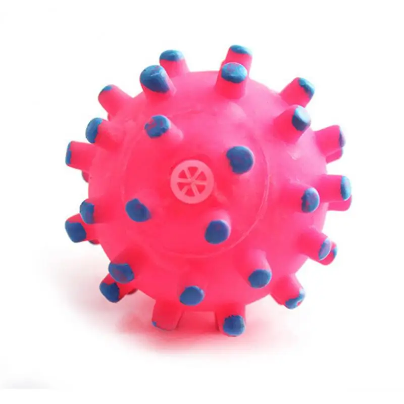 Резиновый мяч для домашних животных, игрушка для собак, устойчивый к укусам, пищалка, звуковые жевательные шипы, шарики, чистящие зубы моляра, товары для домашних животных
Резиновый мяч для домашних животных, игрушка для собак, устойчивый к укусам, пищалка, звуковые жевательные шипы, шарики, чистящие зубы моляра, товары для домашних животных