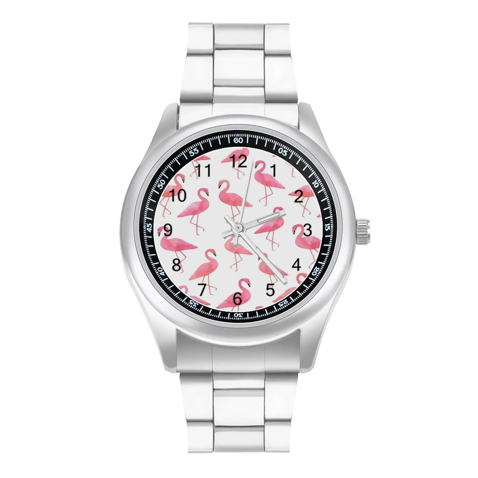 Flamingos Quartz Watch Pink Retro Vintage Animal Strong Female Wrist Watch Design Stainless Gym Design Wristwatch
Flamingos Quartz Watch Pink Retro Vintage Animal Strong Female Wrist Watch Design Stainless Gym Design Wristwatch