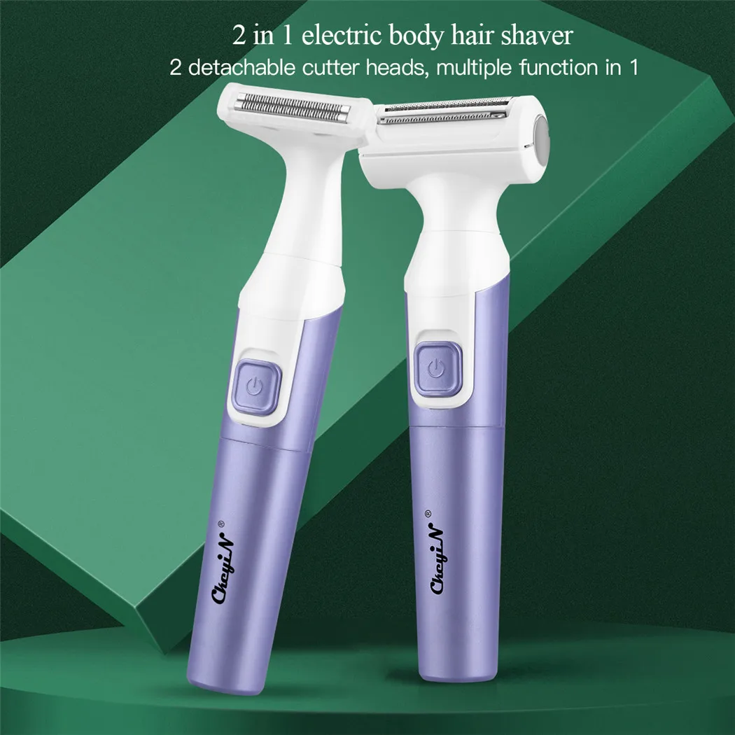 CkeyiN 2 in 1 Electric Shaver Unisex Beard Trimmer Women Epilator Lady Shaver Leg Arm Hair Remover Shaving Razor Waterproof
CkeyiN 2 in 1 Electric Shaver Unisex Beard Trimmer Women Epilator Lady Shaver Leg Arm Hair Remover Shaving Razor Waterproof