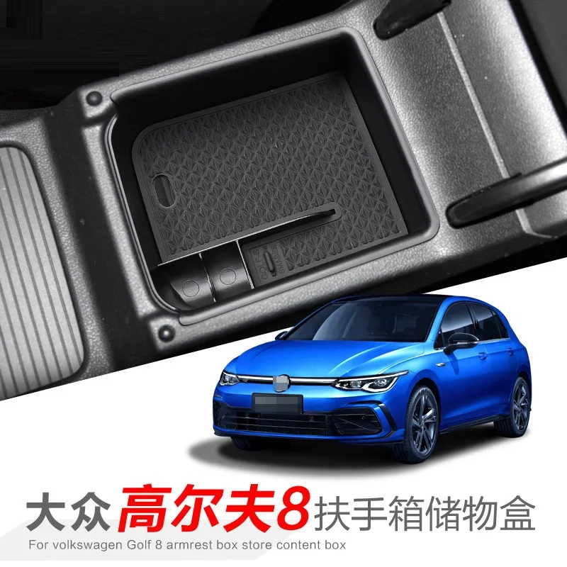 ДЛЯ 21-24 Volkswagen Golf 8 подлокотник с центральным управлением ящик для хранения