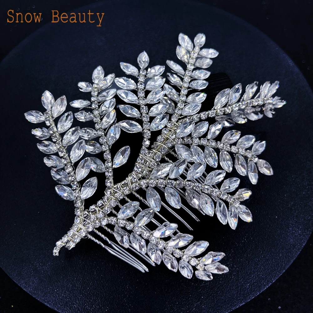 DZ020 Crystal Wedding Hair Side Comb Luxury Rhinestone Wedding Hair Comb Bridesmaids Tiara Hair Accessories for Women and Girls 
DZ020 Crystal Wedding Hair Side Comb Luxury Rhinestone Wedding Hair Comb Bridesmaids Tiara Hair Accessories for Women and Girls