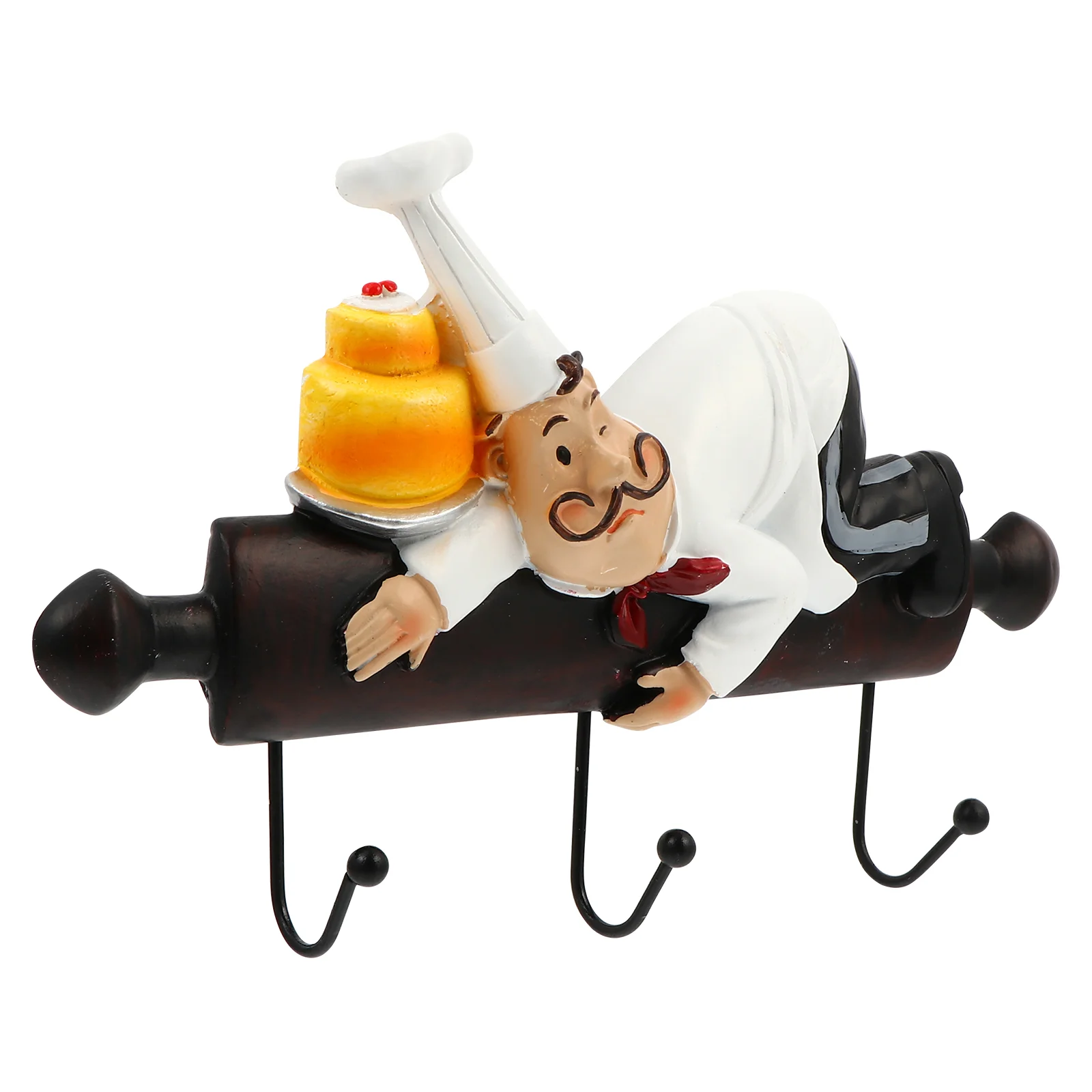 Chef Wall Hanger Hooks Hook Door Rack Kitchen Bakery Coat Mount Resin Cook Statue Clothes Fat Gadgets Cabinet French Hatstorage
Chef Wall Hanger Hooks Hook Door Rack Kitchen Bakery Coat Mount Resin Cook Statue Clothes Fat Gadgets Cabinet French Hatstorage