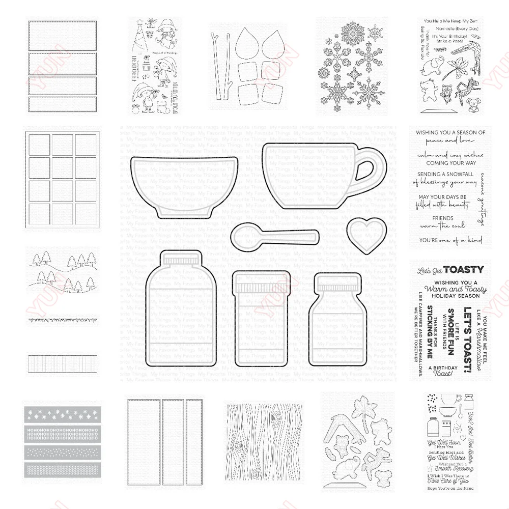 Santas Elves Snowfall of Blessings Vertical Rosette Metal Cutting Dies and Stamps DIY Scrapbooking Card Stencil Paper Handmade
Santas Elves Snowfall of Blessings Vertical Rosette Metal Cutting Dies and Stamps DIY Scrapbooking Card Stencil Paper Handmade