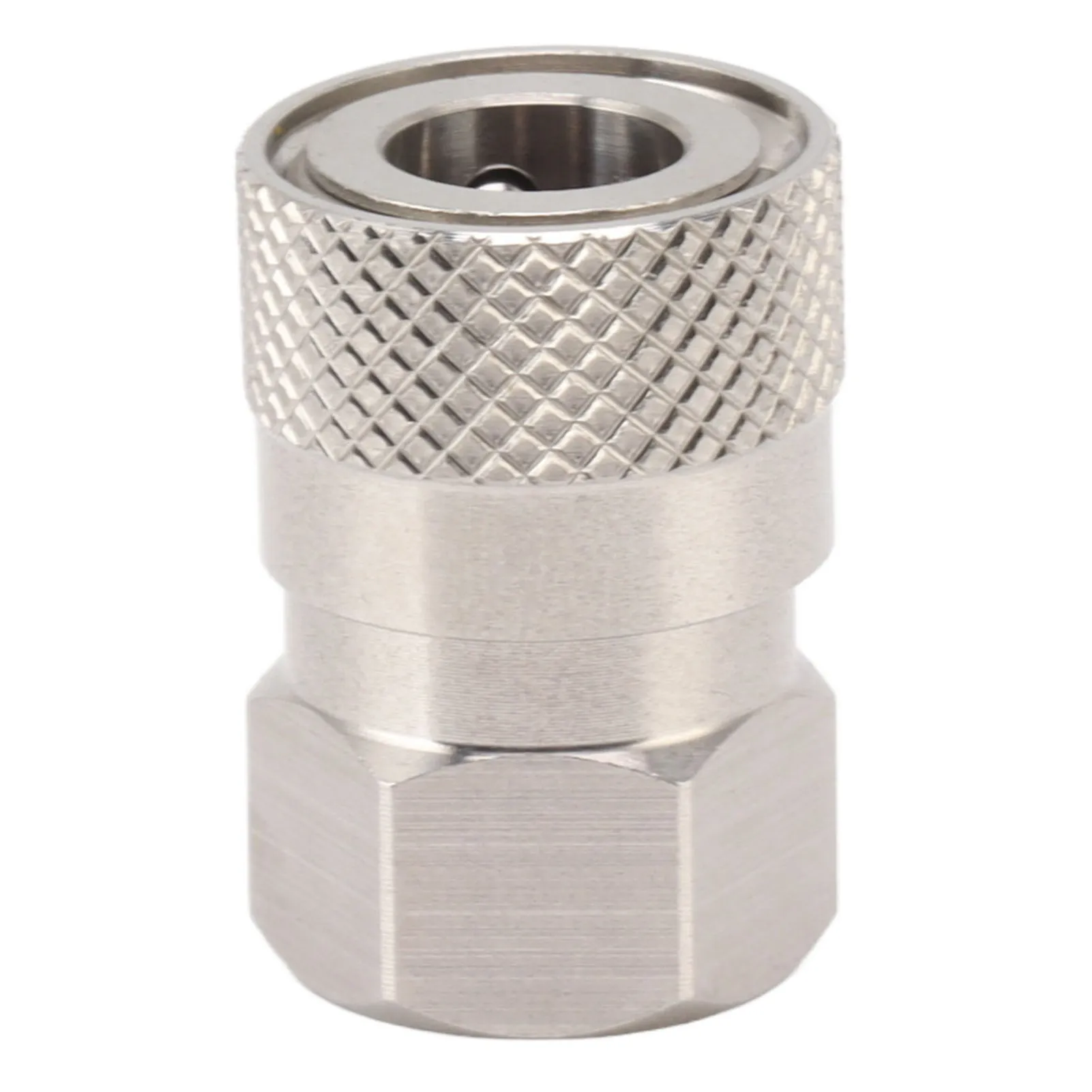Gas Charging Connector 304 Stainless Steel 1/8NPT Female CO2 Refill Adapter for Gas Filling
Gas Charging Connector 304 Stainless Steel 1/8NPT Female CO2 Refill Adapter for Gas Filling