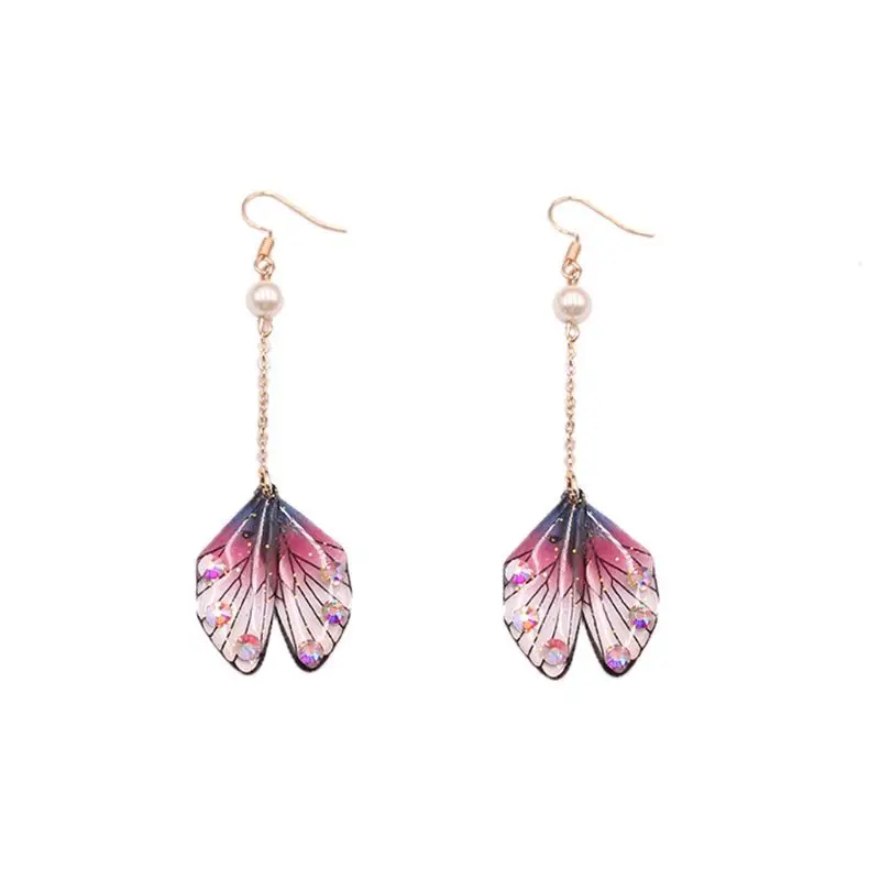 652F Dragonfly Wing Charms for Earrings Necklace Artificial Craft Butterfly Wings for Women Earring Pendant Jewelry Colorful
652F Dragonfly Wing Charms for Earrings Necklace Artificial Craft Butterfly Wings for Women Earring Pendant Jewelry Colorful
