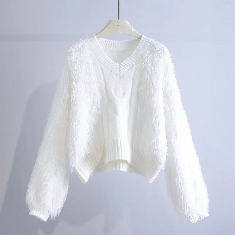 Short tassel Fried Dough Twists sweater women 2022 autumn and winter new Korean western loose pullover long sleeve sweater top
Short tassel Fried Dough Twists sweater women 2022 autumn and winter new Korean western loose pullover long sleeve sweater top