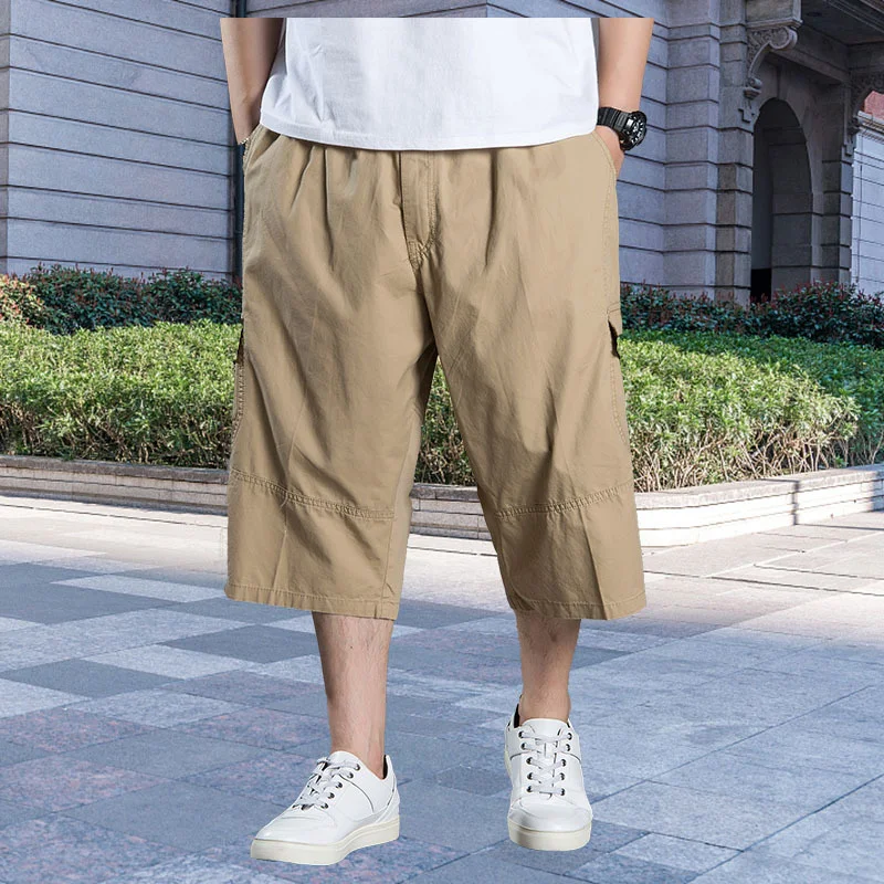 Summer men's casual pants plus fat oversized overalls 7 points can be straight and loose, outdoor fat 200-280
Summer men's casual pants plus fat oversized overalls 7 points can be straight and loose, outdoor fat 200-280