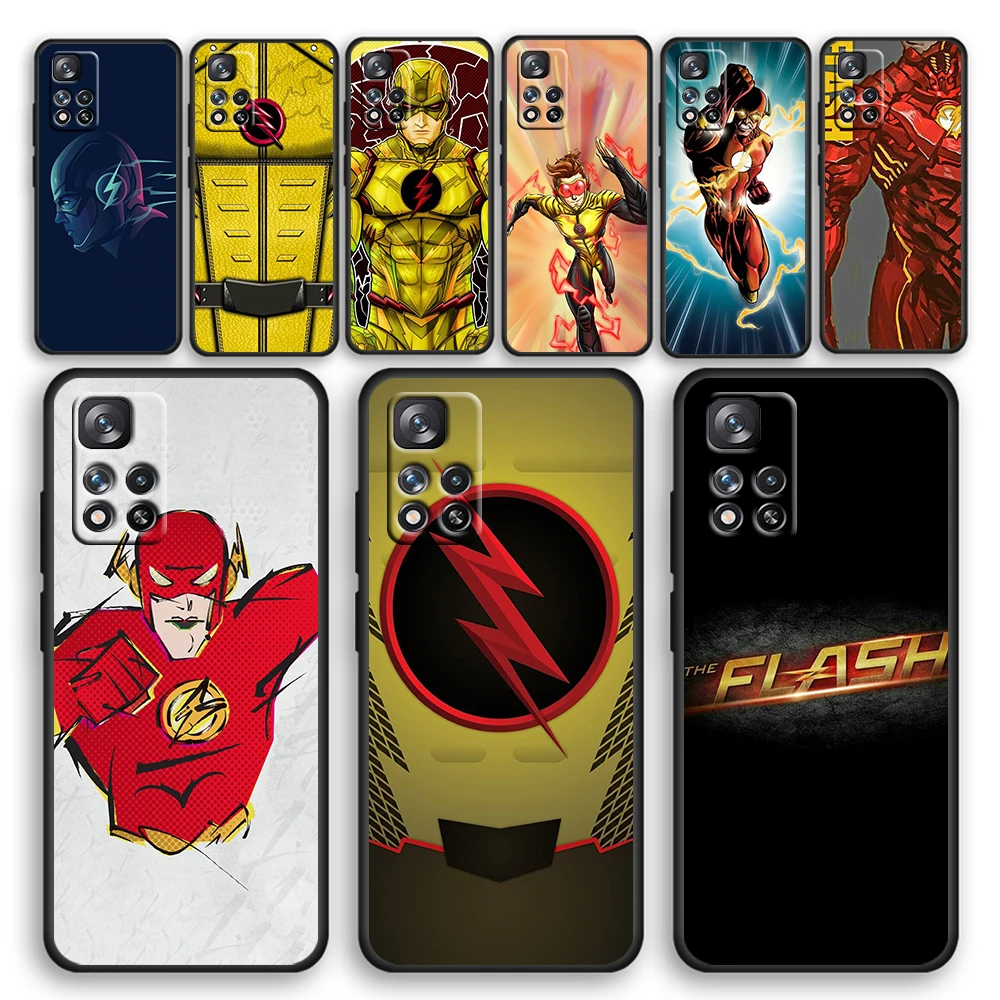 Super Hero The Flash Man Black Phone Case For Xiaomi Redmi Note 12 11E 11S 11 11T 10 10S 9 9T 9S 8T 8 Pro Plus 5G Cover Shell
Super Hero The Flash Man Black Phone Case For Xiaomi Redmi Note 12 11E 11S 11 11T 10 10S 9 9T 9S 8T 8 Pro Plus 5G Cover Shell