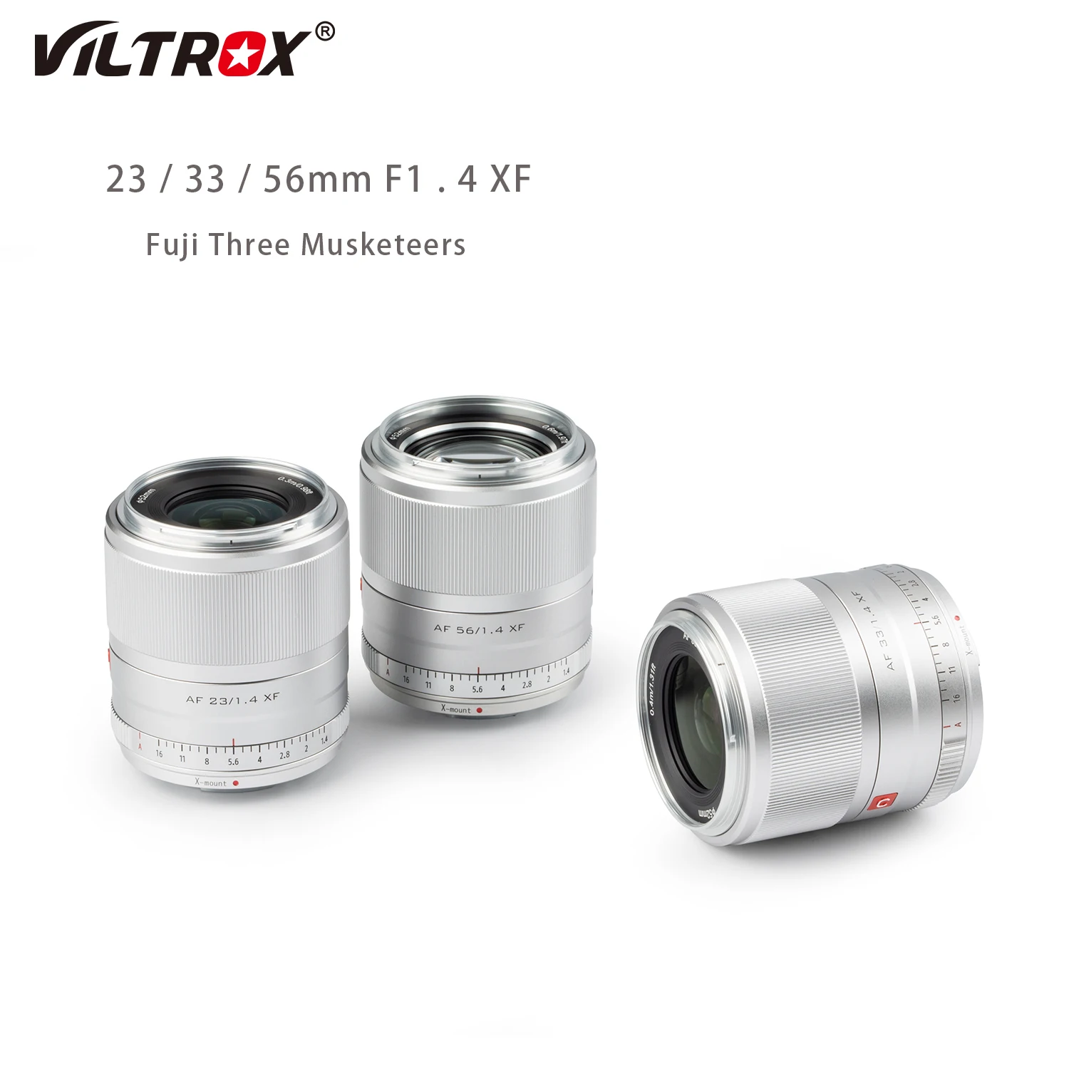 

Viltrox 23mm 33mm 56mm F1.4 X Fuji Lesn Auto Focus Large Aperture APS-C Lens For Fujifilm Lens Fuji XF Mount X20 T30 Camera Lens