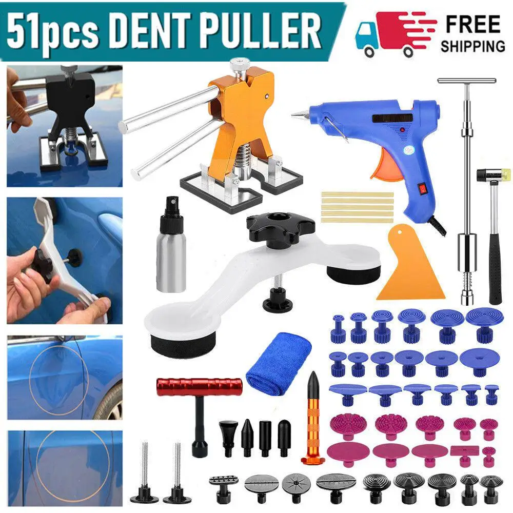 Car Paintless Scar Recovery Tool Practical Multipurpose Kit for Car Hail Damage Automatic Dent Repair Puller Slide Hammer Set
Car Paintless Scar Recovery Tool Practical Multipurpose Kit for Car Hail Damage Automatic Dent Repair Puller Slide Hammer Set