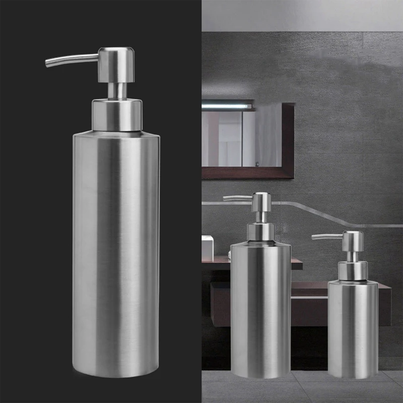 Дозатор жидкого мыла из нержавеющей стали, 250/350/550 мл
Дозатор жидкого мыла из нержавеющей стали, 250/350/550 мл