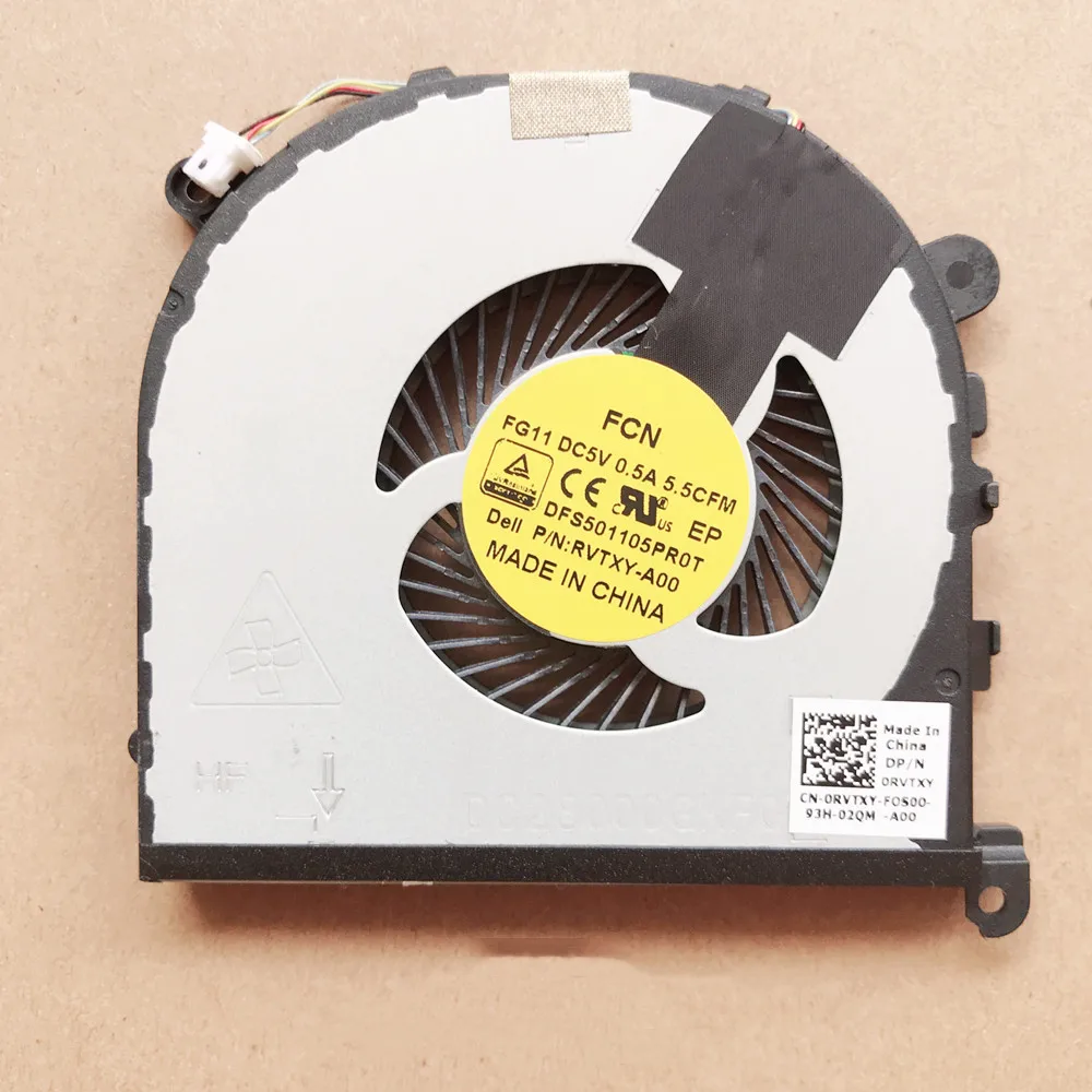 New Laptop For Dell XPS 15 9550 Series CPU & GPU Cooling Fan 0RVTXY 036CV9 L & R
New Laptop For Dell XPS 15 9550 Series CPU & GPU Cooling Fan 0RVTXY 036CV9 L & R