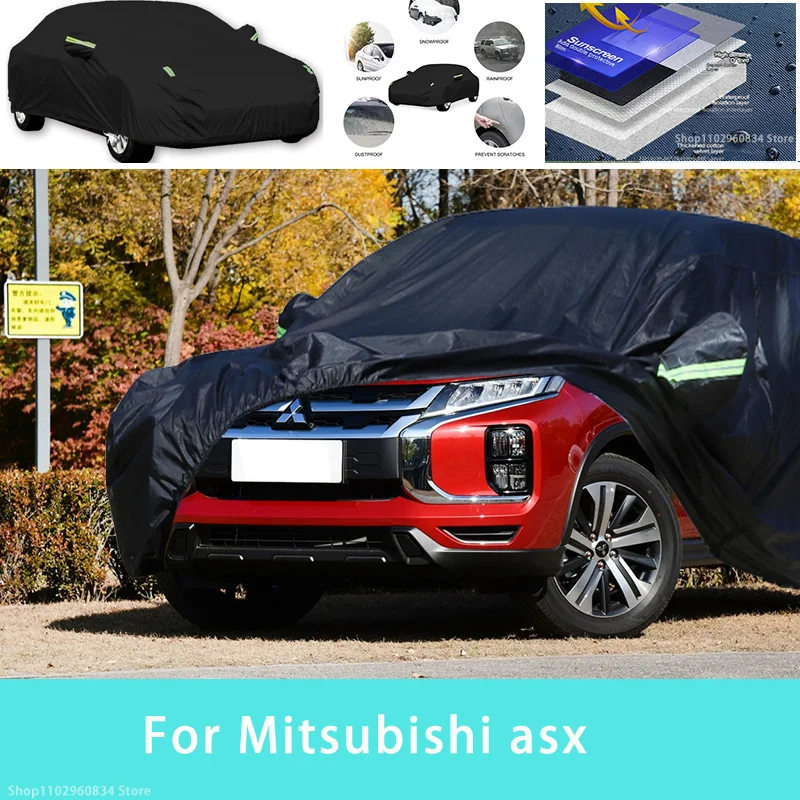 For Mitsubishi asx Outdoor Protection Full Car Covers Snow Cover Sunshade Waterproof Dustproof Exterior Car accessories
For Mitsubishi asx Outdoor Protection Full Car Covers Snow Cover Sunshade Waterproof Dustproof Exterior Car accessories
