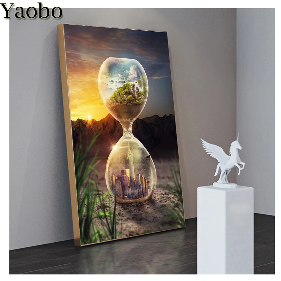 City Hourglass Landscape 5D DIY Diamond Painting Full Round Drill Diamond Embroidery Crafts Mosaic Painting for Wall Home Decor 
City Hourglass Landscape 5D DIY Diamond Painting Full Round Drill Diamond Embroidery Crafts Mosaic Painting for Wall Home Decor