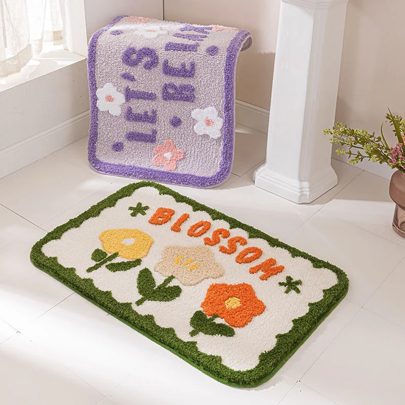 Cartoon Household Toilet Floor Mat Anti-slip Fast Water Absorption Kitchen Bathroom Mat Bedroom Door Mat Balcony Bath Carpet
Cartoon Household Toilet Floor Mat Anti-slip Fast Water Absorption Kitchen Bathroom Mat Bedroom Door Mat Balcony Bath Carpet
