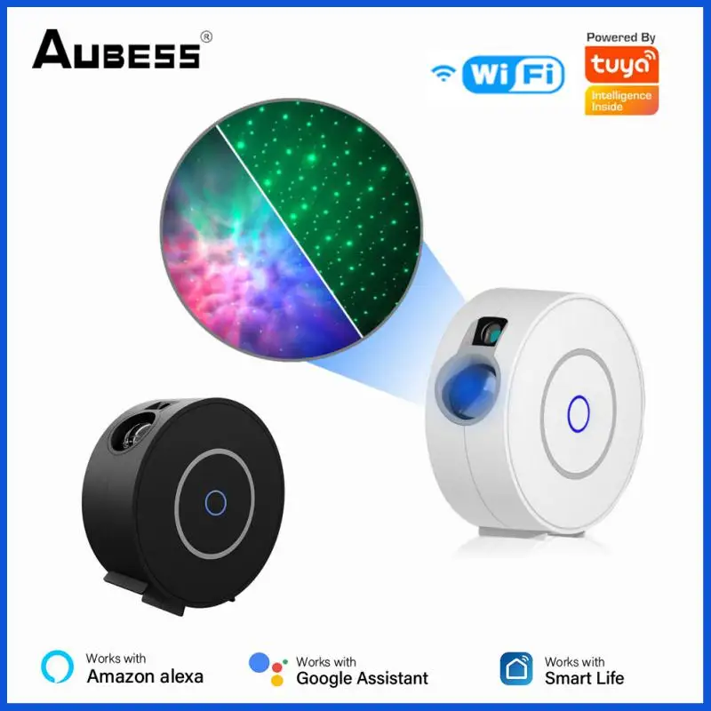 Tuya Smart Galaxy Projector Light WiFi Laser Starry Sky Projector Waving Night Light Voice Control Work With Alexa Google Home
Tuya Smart Galaxy Projector Light WiFi Laser Starry Sky Projector Waving Night Light Voice Control Work With Alexa Google Home