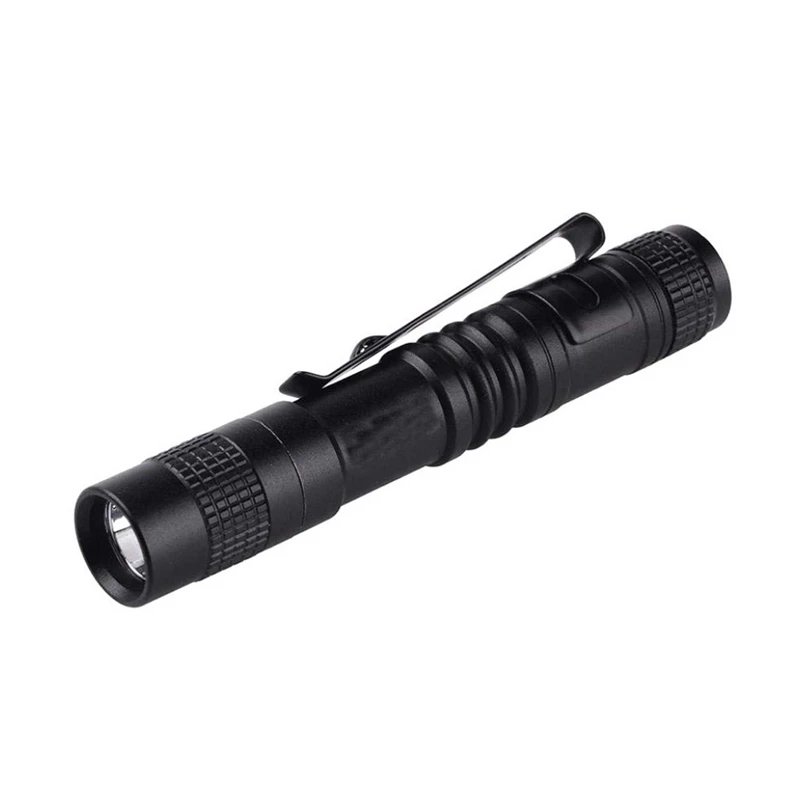 Flashlight Pen Torch Super Small Mini AAA XPE-R3 LED Lamp Belt Clip Light Pocket Torch With Holster
Flashlight Pen Torch Super Small Mini AAA XPE-R3 LED Lamp Belt Clip Light Pocket Torch With Holster