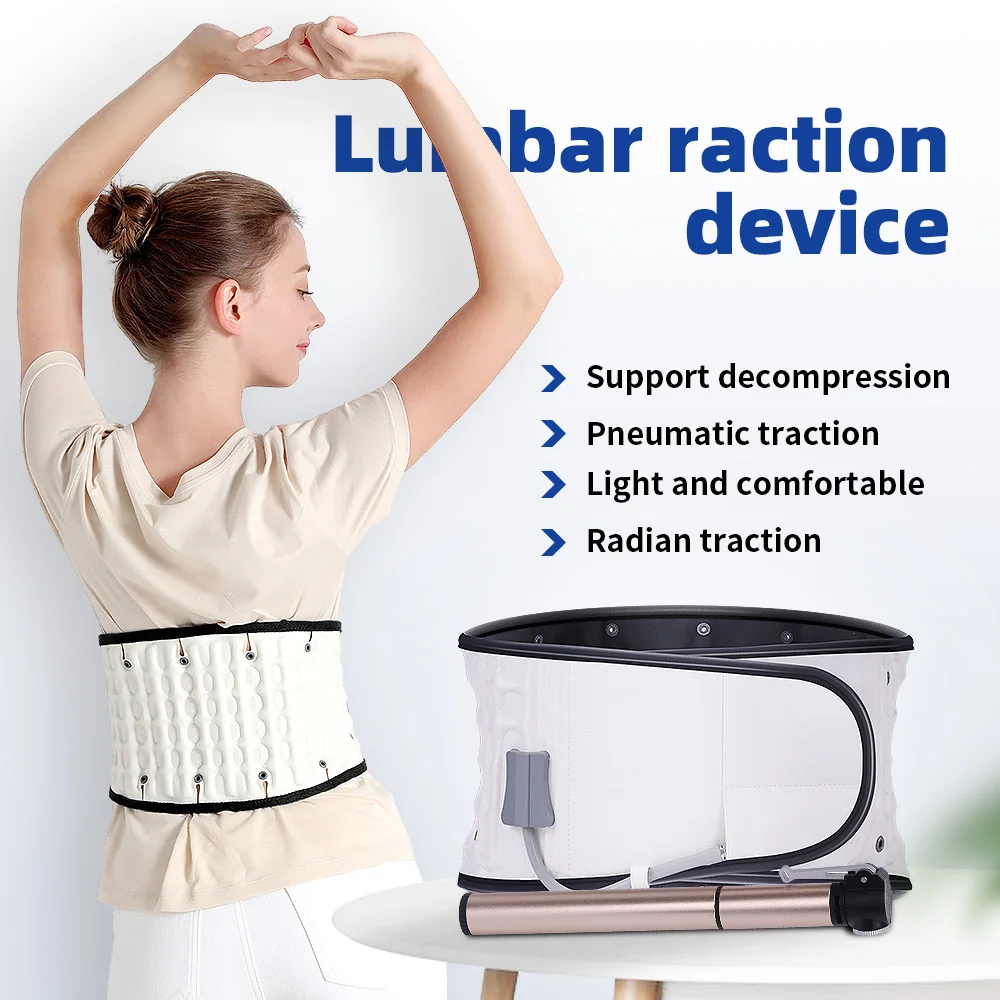 OLIECO Inflatable Traction Waist Support Lumbar traction Belt Lumbar Support Spine Correction Beige/Blue
OLIECO Inflatable Traction Waist Support Lumbar traction Belt Lumbar Support Spine Correction Beige/Blue
