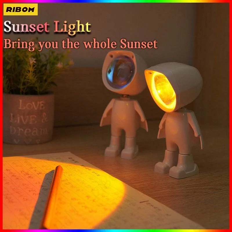 NEW Rainbow Projection Night Light Sunset Romantic 180°Rotating Wall Floor Atmosphere Valentine's Day
NEW Rainbow Projection Night Light Sunset Romantic 180°Rotating Wall Floor Atmosphere Valentine's Day