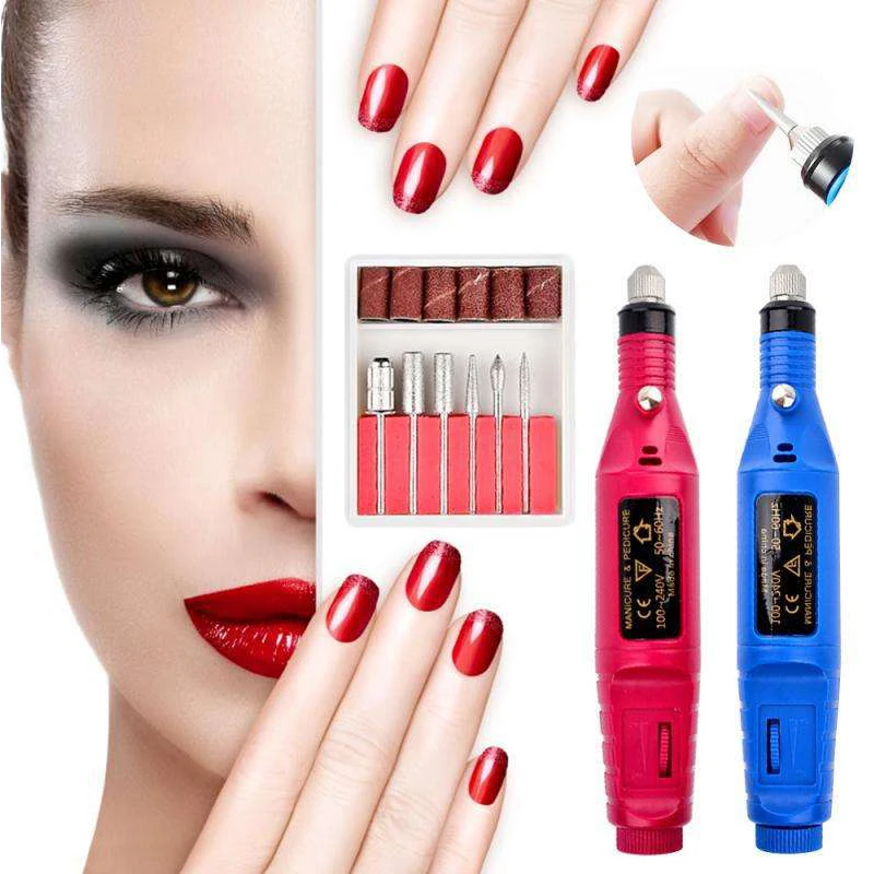 Nail Drill Professional Usb Electric Chargeable Abs Polish Grinder Remover Set Manicure Cutters Nail Art Drill Kits Machine
Nail Drill Professional Usb Electric Chargeable Abs Polish Grinder Remover Set Manicure Cutters Nail Art Drill Kits Machine
