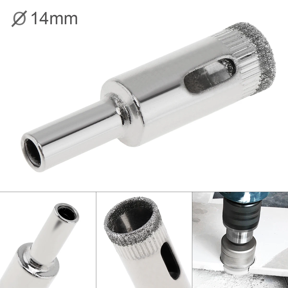 Корончатое сверло ChgImposs 14 мм серебристого цвета
Корончатое сверло ChgImposs 14 мм серебристого цвета