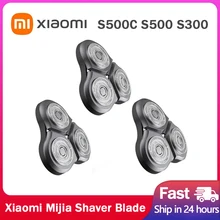 Xiaomi Electric Shaver Razor Head Dry Wet Shaving Machine Beard Trimmer Replacement Shaver Blade For Mijia S500 S500C S300