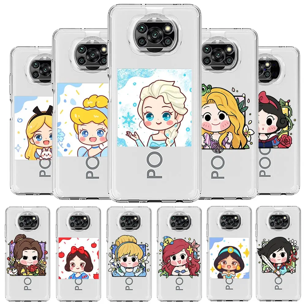 Cute Merida Elsa Princess Snow White For Xiaomi Poco X3 NFC F3 M3 X4 M4 Pro 5G Phone Case Mi 11 Lite Ultra 11T 11X 12 11i Cover
Cute Merida Elsa Princess Snow White For Xiaomi Poco X3 NFC F3 M3 X4 M4 Pro 5G Phone Case Mi 11 Lite Ultra 11T 11X 12 11i Cover
